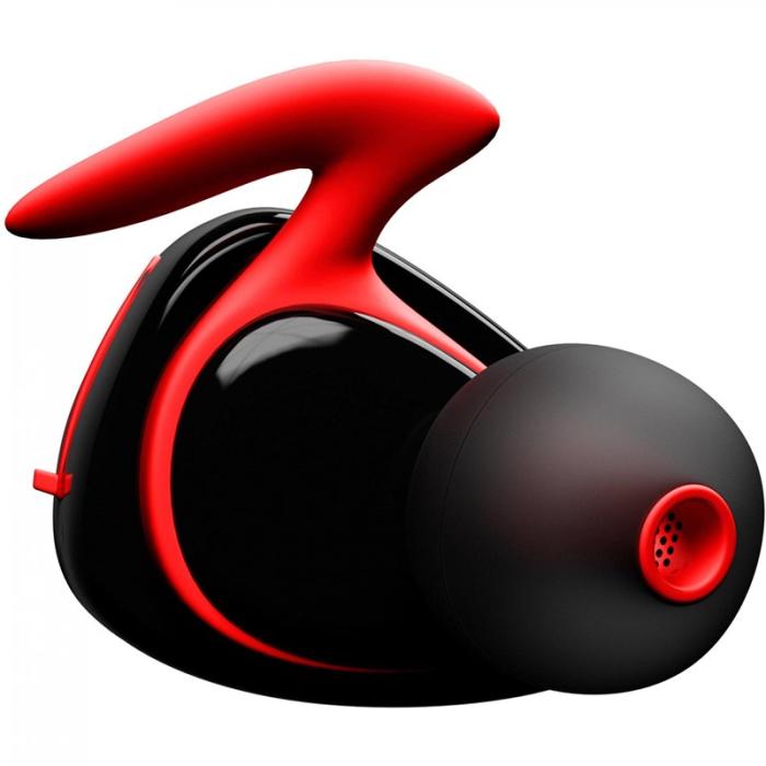 Kitsound - KITSOUND Hörlur Comet In-Ear True Wireless - Röd