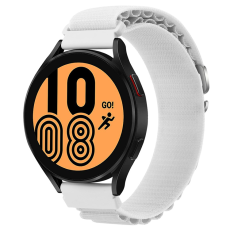 KALEBOL - Kalebol Galaxy Watch 6/6 Classic Armband Nylon - Vit