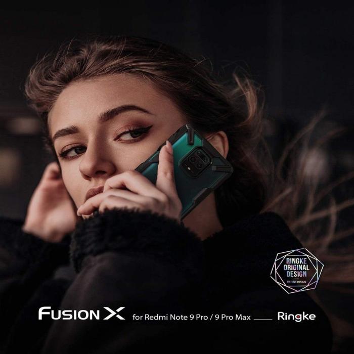 UTGATT5 - Ringke - Fusion X Xiaomi Redmi Note 9 / 9 Pro - Svart