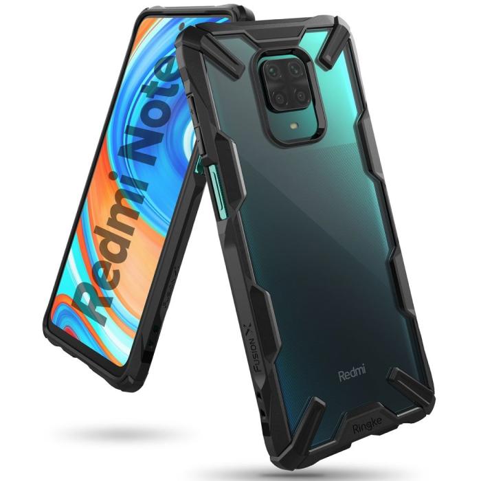 UTGATT5 - Ringke - Fusion X Xiaomi Redmi Note 9 / 9 Pro - Svart