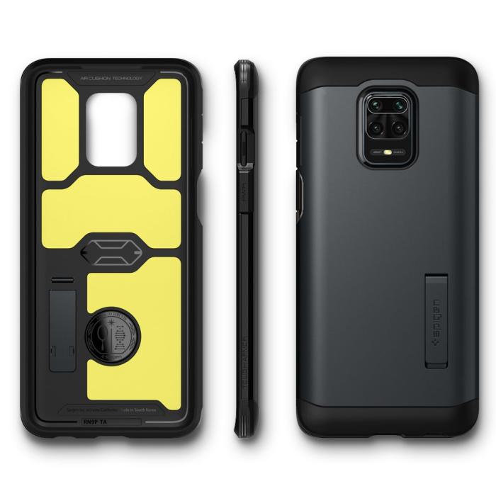 UTGATT5 - Spigen - Tough Armor Xiaomi Redmi Note 9/9 Pro - Metal Slate