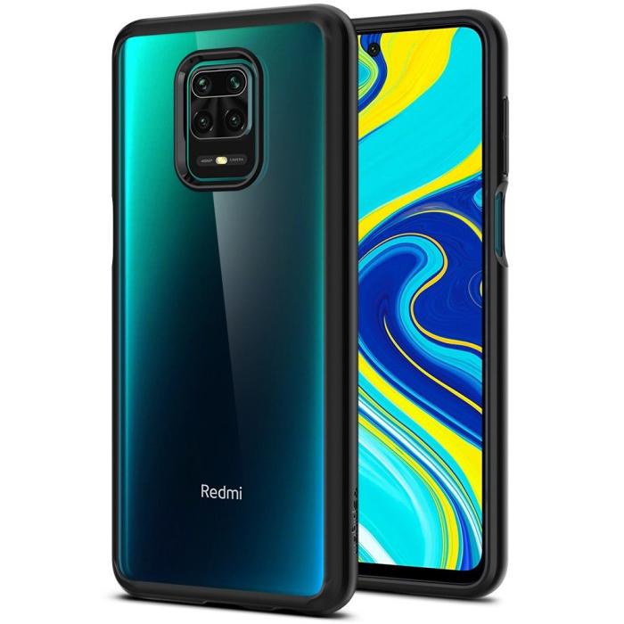 UTGATT5 - Spigen - Ultra Hybrid Xiaomi Redmi Note 9/9 Pro - Matt Svart