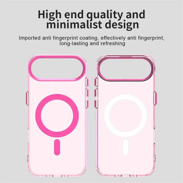 A-One Brand - iPhone 17 Air Mobilskal MagSafe Anti Drop Hybrid - Röd