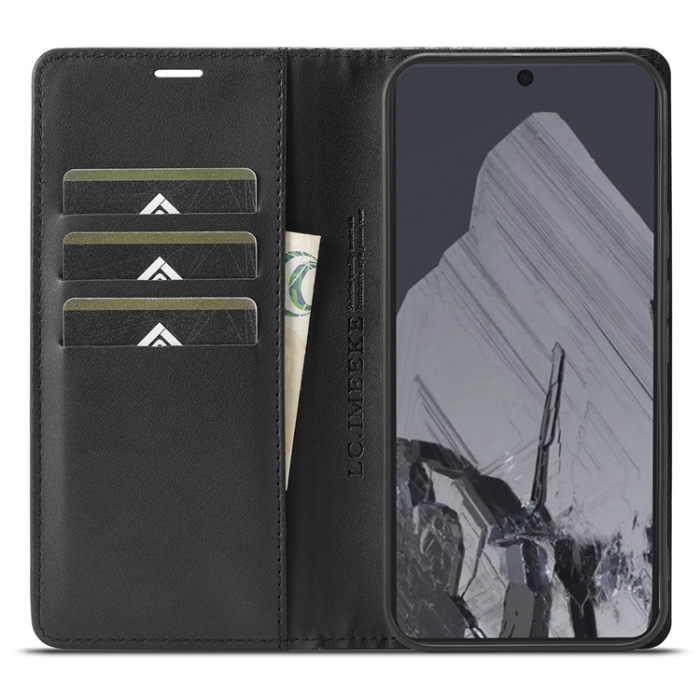 LC.imeeke - Lc.imeeke Google Pixel 10 Pro XL Plånboksfodral Carbon Fiber