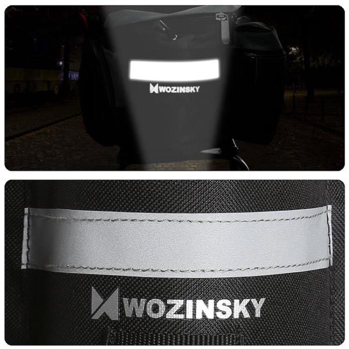 Wozinsky - Wozinsky Cykelväska Bakkoffert med rem 6L