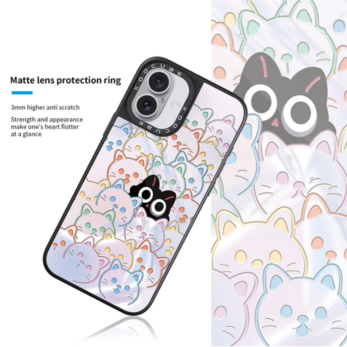 A-One Brand - iPhone 16 Plus Mobilskal MagSafe Aluminium Silikon