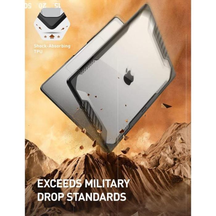 UTGATT1 - SupCase Macbook Pro 16 (2021/2022) Skal Unicorn Beetle Pro - Svart