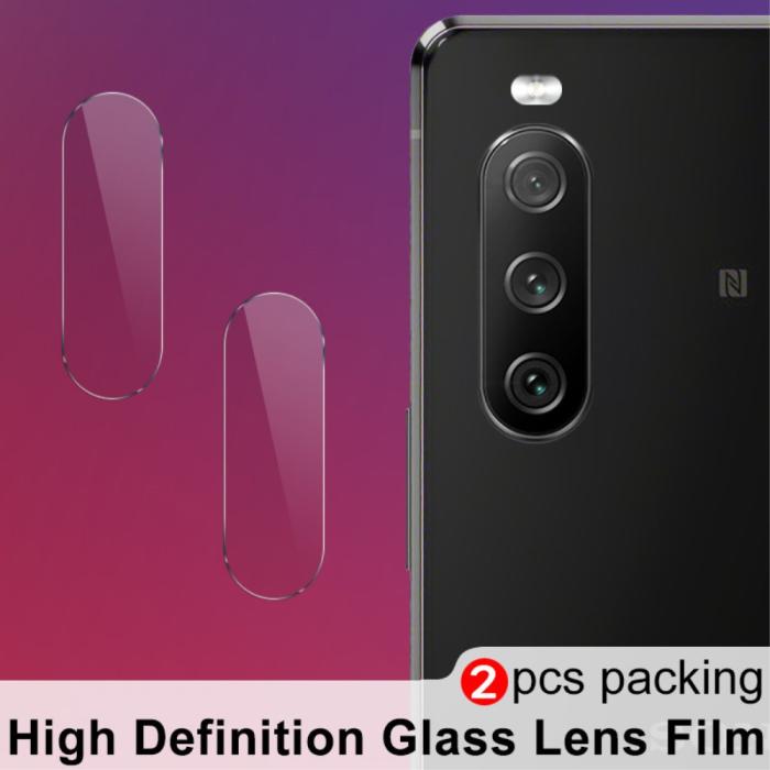 OEM - [2-PACK] Kameralinsskydd i Härdat Glas Sony Xperia 10 III