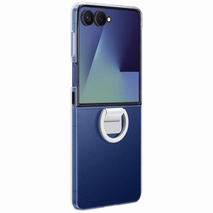 Samsung - Samsung Galaxy Z Flip 7 Mobilskal Ring - Transparent