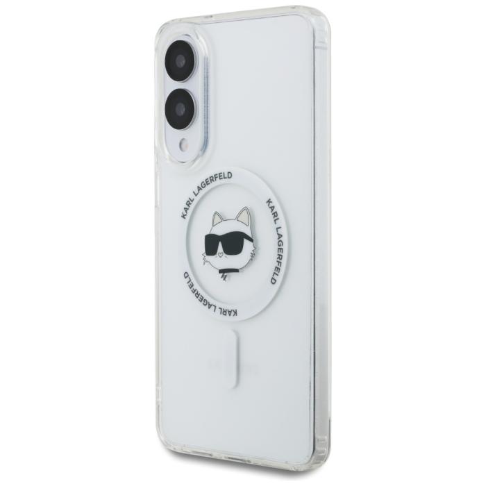 KARL LAGERFELD - Karl Lagerfeld Mobilskal till Galaxy S25 Edge MagSafe Button Choupette