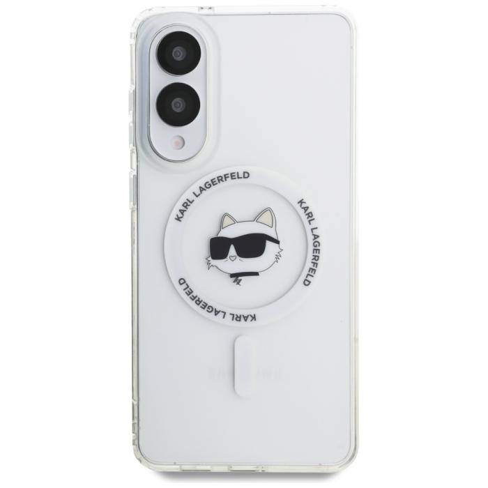 KARL LAGERFELD - Karl Lagerfeld Mobilskal till Galaxy S25 Edge MagSafe Button Choupette