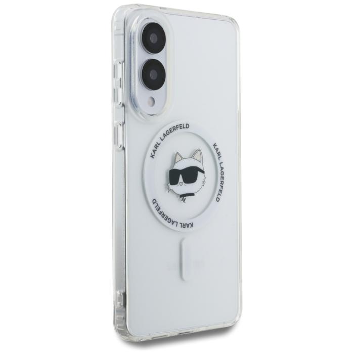KARL LAGERFELD - Karl Lagerfeld Mobilskal till Galaxy S25 Edge MagSafe Button Choupette