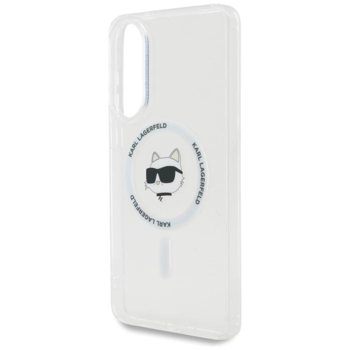 KARL LAGERFELD - Karl Lagerfeld Mobilskal till Galaxy S25 Edge MagSafe Button Choupette