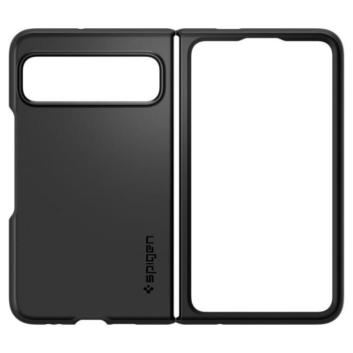 UTGATT - Spigen Google Pixel Fold Mobilskal Thin Fit - Svart