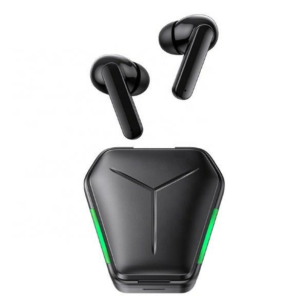 USAMS JY-serie Bluetooth Hörlurar 5.0 TWS Gaming - Svart