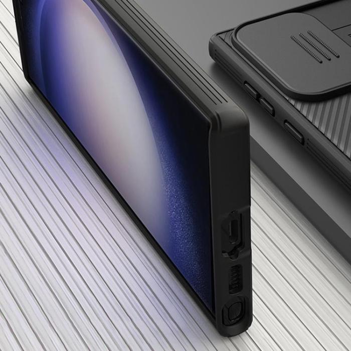 Nillkin - Nillkin Galaxy S23 Ultra Mobilskal Magsafe CamShield Pro - Svart