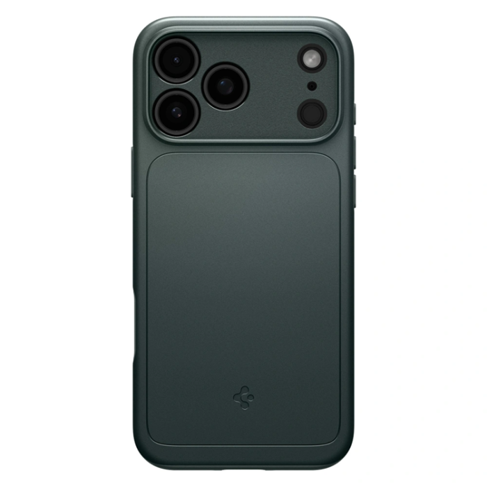 Spigen - Spigen iPhone 17 Pro Mobilskal Magsafe Thin Fit - Abyss Grön