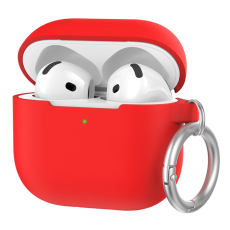 AHASTYLE - AHASTYLE AirPods 4 Skal Silikon PT196 - Röd
