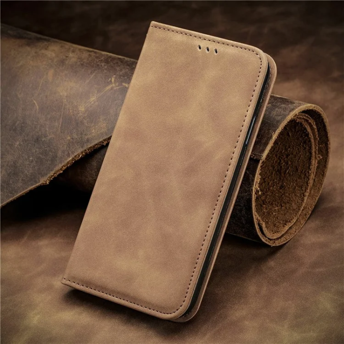 A-One Brand - Google Pixel 10/10 Pro Plånboksfodral Magnetic Absorption - Brun