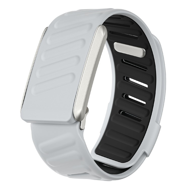 Whoop 4.0 Armband Silikon Adjustable - Svart/Ljusgrå | 5123 | AlltMobil