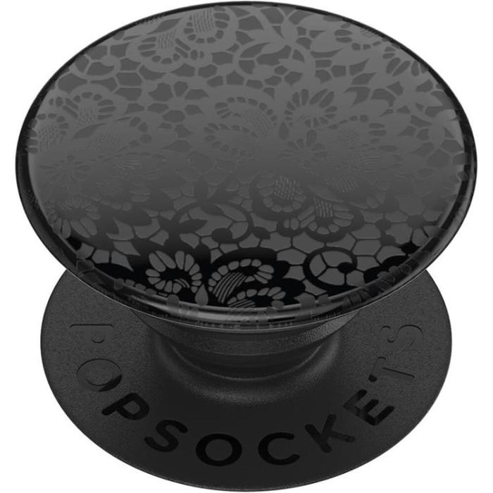 PopSockets - POPSOCKETS Mobilhållare / Mobilgrepp Lace Noir