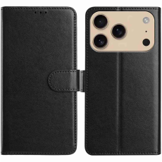 A-One Brand - iPhone 17 Pro Max Plånboksfodral Folio - Svart