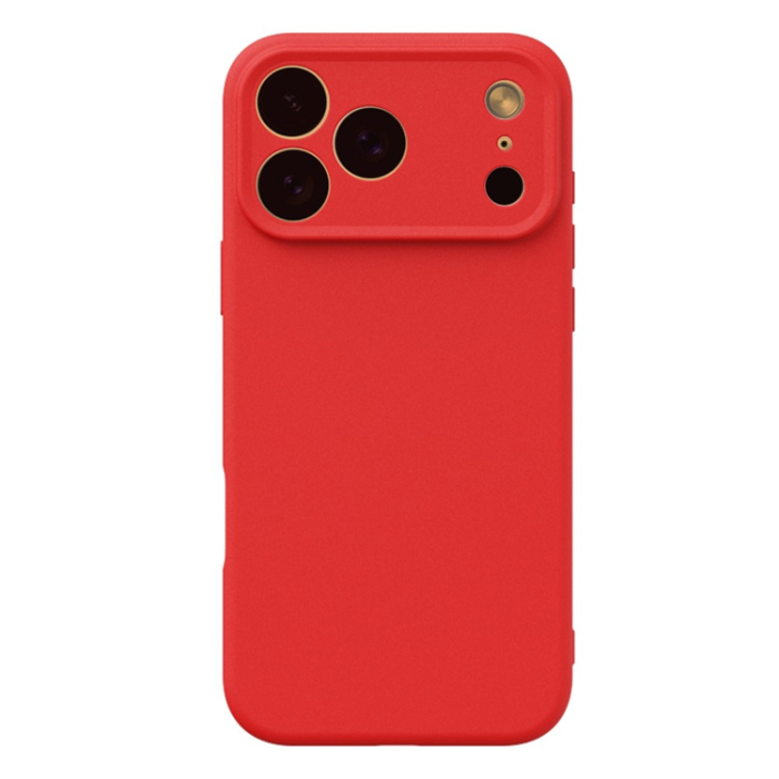 YCADEN - YCADEN iPhone 17 Pro Mobilskal Precise Cutouts - Kinesisk Röd