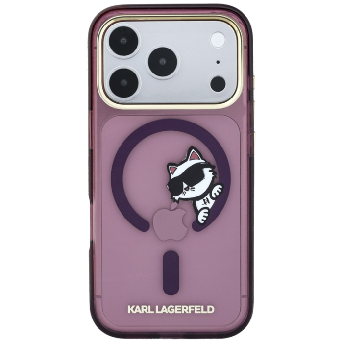 KARL LAGERFELD - Karl Lagerfeld Mobilskal För iPhone 18 Pro Max/17 Pro Max Magsafe Peekaboo Logo