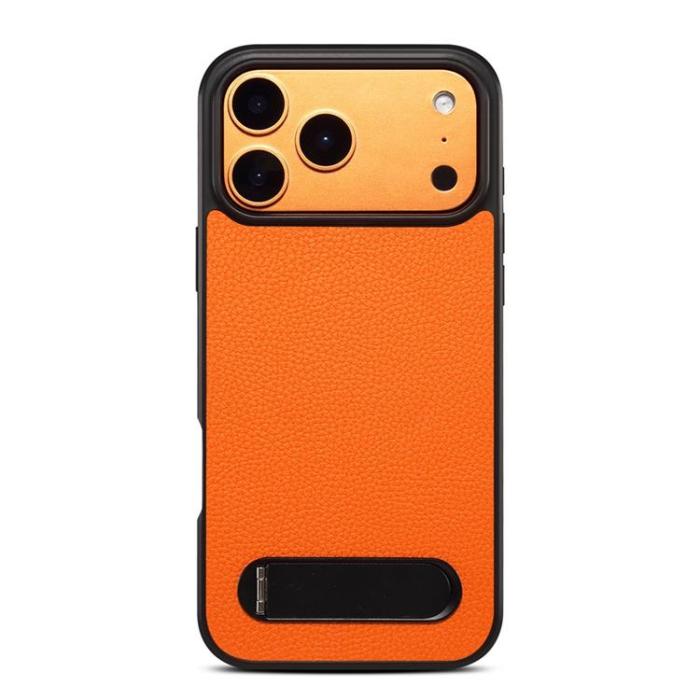 DENIOR - DENIOR iPhone 17 Pro Max Mobilskal MagSafe A25+3 Kickstand - Orange
