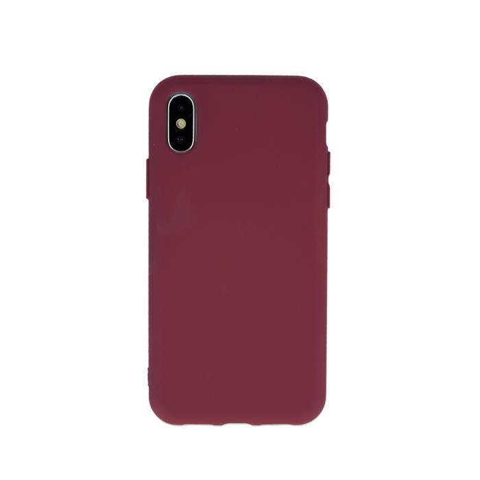 OEM - Silikonskal till Samsung Galaxy S21 FE - Bourgogne