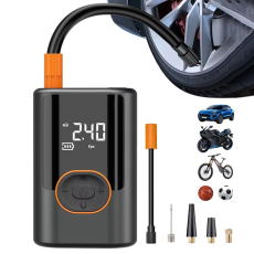 OEM - Bärbar Trådlös Bildäckpump med Powerbank - Svart