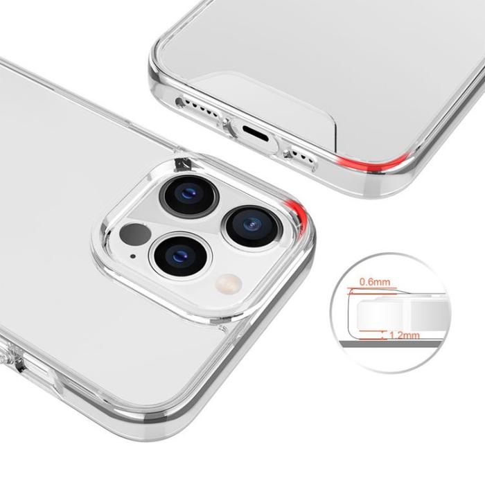 OEM - iPhone 14 Pro Max Mobilskal Crystal Big Hole - Transparent