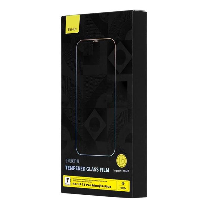 BASEUS - Baseus iPhone 14 Plus/13 Pro Max Härdat Glas Skärmskydd