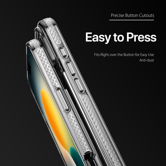 Dux Ducis - Dux Ducis iPhone 17 Pro Mobilskal Clin Anti-drop - Clear
