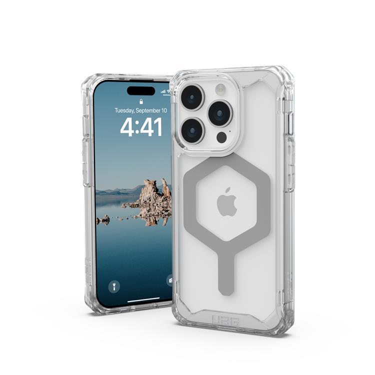 UAG iPhone 15 Pro Mobilskal Magsafe Plyo - Ice/Silver | 2353 | AlltMobil