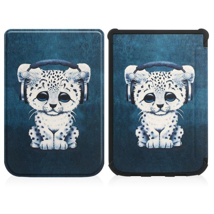 UTGATT1 - PocketBook Lux 4/5/HD 3 Fodral Smartcase - Sad Cat
