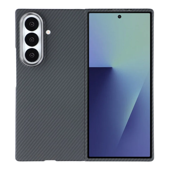 A-One Brand - Galaxy Z Fold 7 5G Mobilskal Magsafe Aramid Fiber 600D - Grå