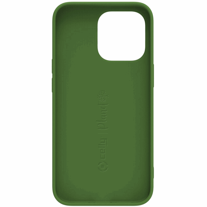 Celly - Celly iPhone 14 Pro Mobilskal Planet Soft TPU GRS - Grön