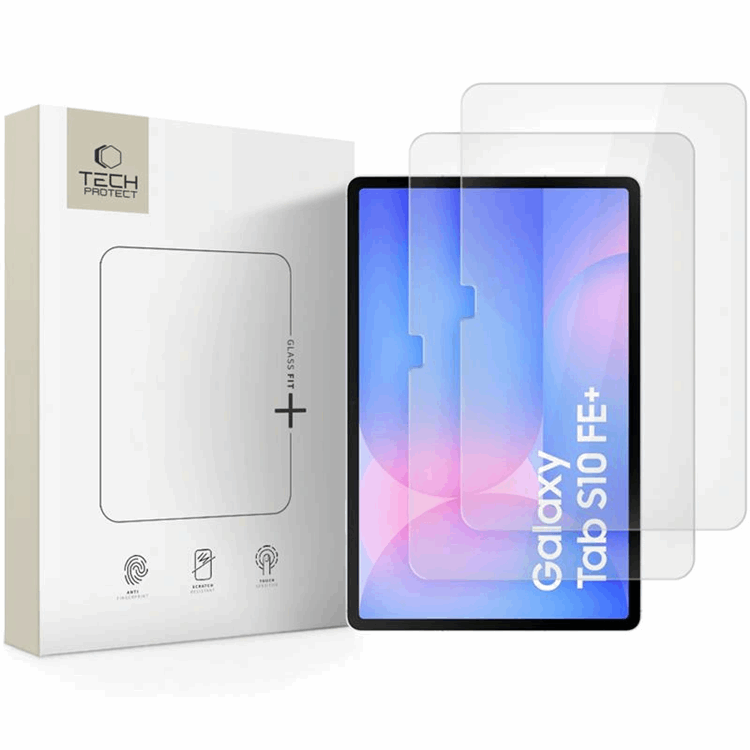[2-Pack] Galaxy Tab S10 FE Plus Härdat Glas Skärmskydd | 5468 | AlltMobil