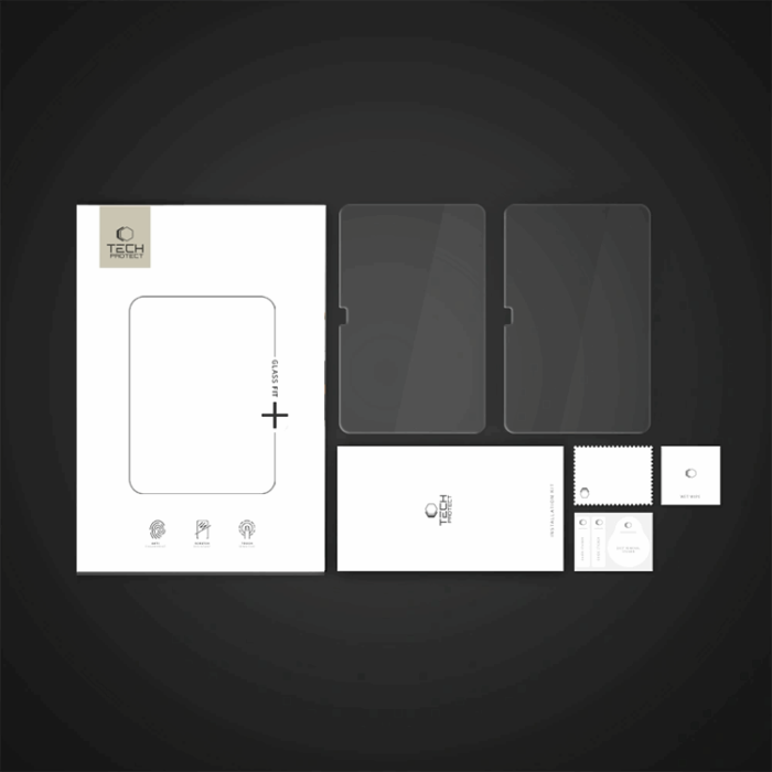 Tech-Protect - [2-Pack] Galaxy Tab S10 FE Plus Härdat Glas Skärmskydd