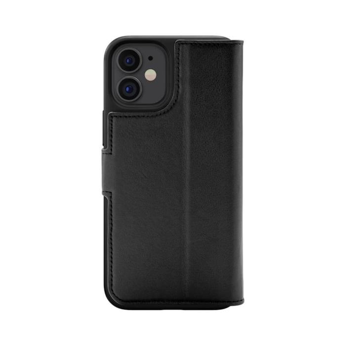 UTGATT5 - Bugatti Zurich Plånboksfodral till iPhone 12 mini Svart