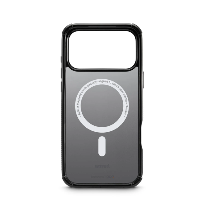 Hama - HAMA iPhone 17 Pro Max Mobilskal MagSafe Extreme Protect - Svart