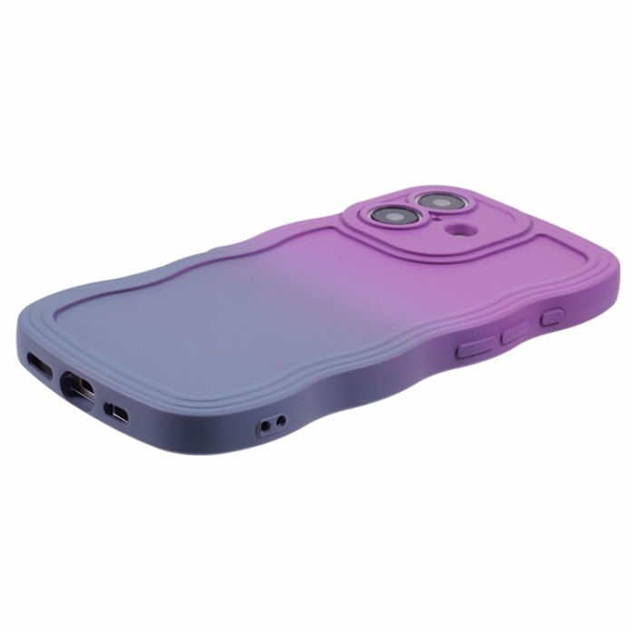 A-One Brand - iPhone 17 Mobiskal Gradient Color TPU - Lila + Lavendelgrå