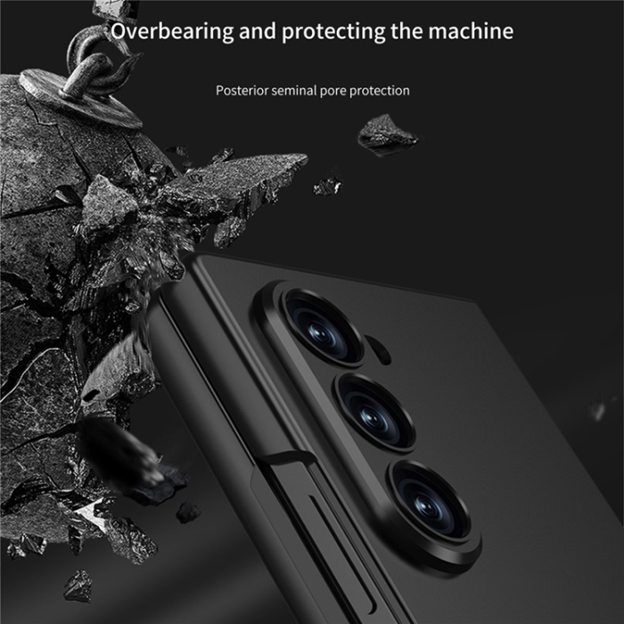 GKK - GKK Galaxy Z Fold 7 Mobilskal Med Härdat glas Anti-Scratch