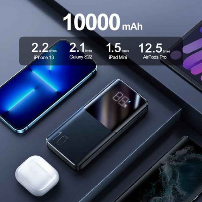 Joyroom - Joyroom Powerbank 10000 mAh 225W - Svart