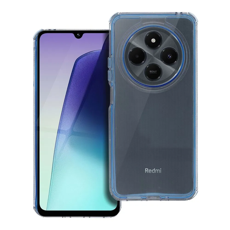 Xiaomi Redmi 14C Mobilskal Matrix Clear - Blå | 2353 | AlltMobil
