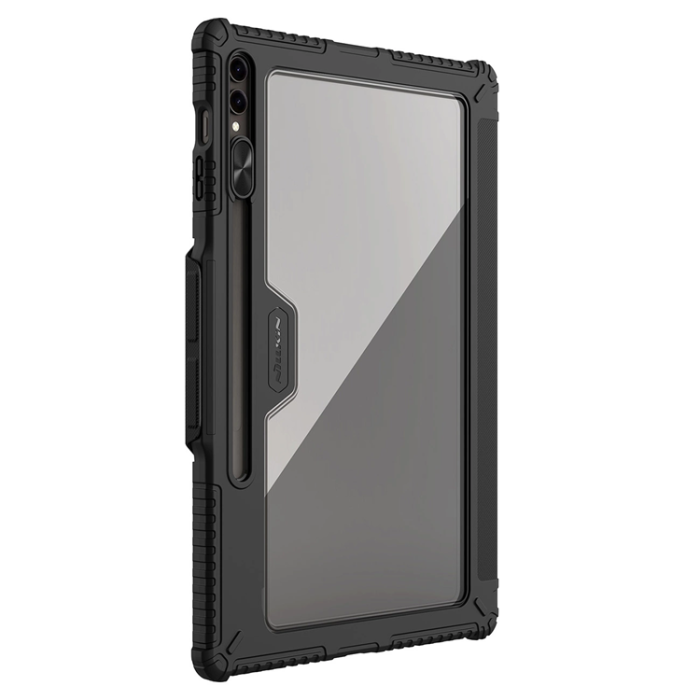 Nillkin - Nillkin Galaxy Tab S9 Fodral Läder Bumper - Svart