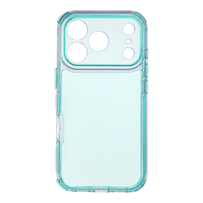 A-One Brand - iPhone 17 Pro Mobilskal Matrix Clear - Mint