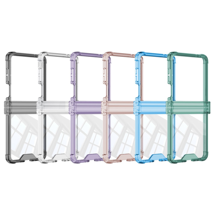 GKK - GKK Galaxy Z Flip 7 Mobilskal Airbag Hinge Shockproof - Svart