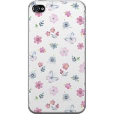iSecrets - Mobilskal till Apple iPhone 4s med Blommor och fjärillar